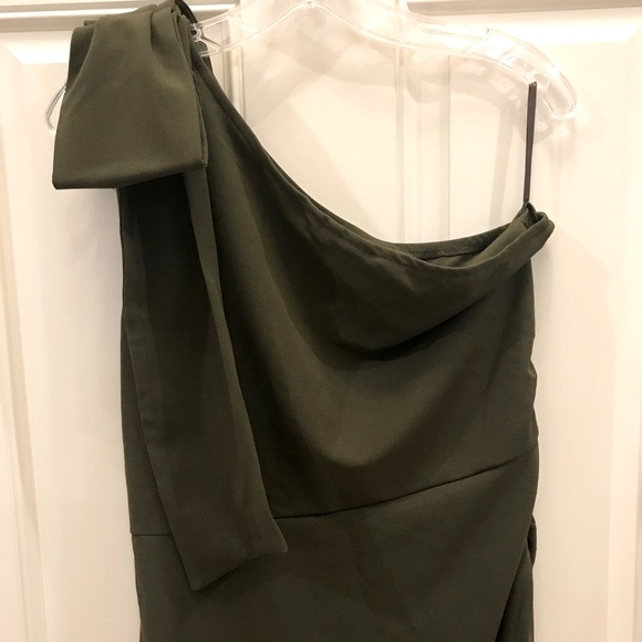 New PRETTY GARDEN One Shoulder Long Gown Maxi Dress NWT - Picture 6 of 14